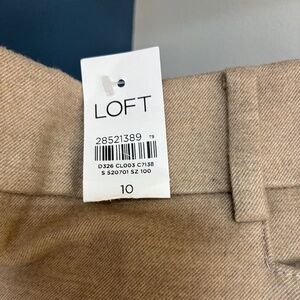 High waist trouser LOFT size 10 NWT